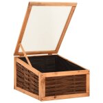 Vidaxl serre 60x80x45 cm bois de pin massif et saule Vidaxl serre 60x80x45 cm bois de pin massif et saule