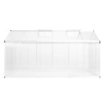 Vidaxl serre aluminium 362x190x195 cm 13, 41 m�