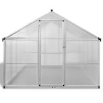 Vidaxl serre aluminium 481x250x195 cm 23, 44 m³ Vidaxl serre aluminium 481x250x195 cm 23, 44 m³