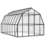 Vidaxl serre avec cadre de base anthracite 13, 31 m aluminium