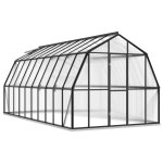 Vidaxl serre avec cadre de base anthracite 16, 64 m aluminium