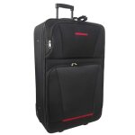 Vidaxl set de valises noires 5 pièces Vidaxl set de valises noires 5 pièces