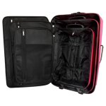 Vidaxl set de valises rouges 5 pièces Vidaxl set de valises rouges 5 pièces