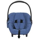 Vidaxl sige d'auto pour bb bleu marine 42x65x57 cm