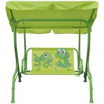 Vidaxl sige balanoire pour enfants vert