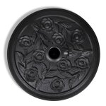 Vidaxl socle de parasol rond rsine