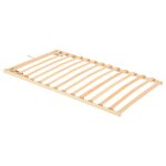 Vidaxl sommier  lattes 13 lattes tte de lit rglable 100x200 cm
