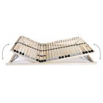 Vidaxl sommiers  lattes 2 pcs avec 28 lattes 7 zones 70x200 cm