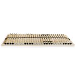Vidaxl sommier  lattes avec 28 lattes 7 zones 70 x 200 cm