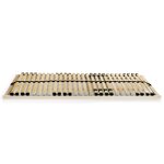 Vidaxl sommier  lattes avec 28 lattes 7 zones 80 x 200 cm