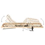 Vidaxl sommier à lattes électrique avec 28 lattes 7 zones 70x200 cm Vidaxl sommier à lattes électrique avec 28 lattes 7 zones 70x200 cm