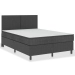 Vidaxl sommier tapissier gris tissu 160 x 200 cm Vidaxl sommier tapissier gris tissu 160 x 200 cm
