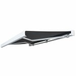 Vidaxl store  cassette motoris 400 cm anthracite