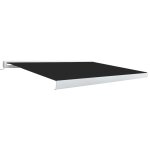 Vidaxl store  cassette motoris 400x300 cm anthracite