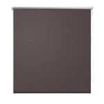 Vidaxl store enrouleur occultant 100 x 175 cm marron