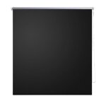 Vidaxl store enrouleur occultant 100 x 175 cm noir