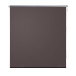 Vidaxl store enrouleur occultant 120 x 230 cm marron
