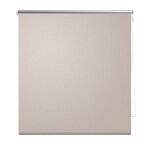 Vidaxl store enrouleur occultant 140 x 175 cm beige