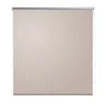 Vidaxl store enrouleur occultant 140 x 230 cm beige