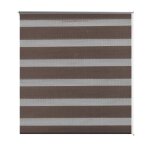 Vidaxl store enrouleur tamisant 40 x 100 cm marron