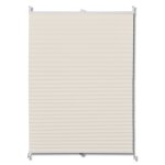 Vidaxl store pliss� 80x125 cm cr�me