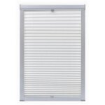 Vidaxl store plissé blanc c02 Vidaxl store plissé blanc c02