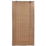 Vidaxl store roulant en bambou 100 x 220 cm marron