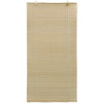 Vidaxl store roulant en bambou 80 x 220 cm naturel