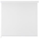 Vidaxl store roulant de douche 140 x 240 cm blanc