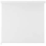 Vidaxl store roulant de douche 160 x 240 cm blanc