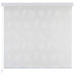 Vidaxl store roulant de douche 80 x 240 cm �toile de mer