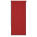 Vidaxl store roulant d'extrieur 100x230 cm rouge