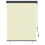 Vidaxl store roulant d'extrieur 120 x 250 cm crme