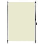 Vidaxl store roulant d'ext�rieur 150 x 270 cm cr�me