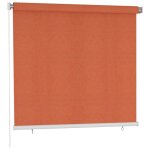 Vidaxl store roulant d'extrieur 160x140 cm orange