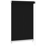 Vidaxl store roulant d'ext�rieur 160x230 cm noir