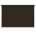 Vidaxl store roulant d'ext�rieur 220x140 cm marron