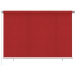 Vidaxl store roulant d'extrieur 220x140 cm rouge