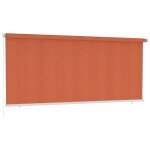 Vidaxl store roulant d'extrieur 350x140 cm orange