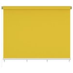 Vidaxl store roulant d'extrieur 400x140 cm jaune