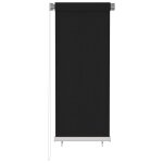 Vidaxl store roulant d'ext�rieur 60x140 cm noir