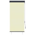 Vidaxl store roulant d'extrieur 80 x 250 cm crme