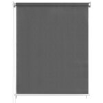 Vidaxl store roulant d'ext�rieur 80x230 cm anthracite