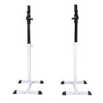 Vidaxl support barres haltres longs musculation