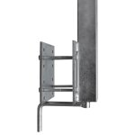 Vidaxl support à double rouleau pour remorque de bateau 2 pcs 59 - 84 cm Vidaxl support à double rouleau pour remorque de bateau 2 pcs 59 - 84 cm