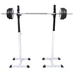 Vidaxl support d'haltres avec jeu d'haltres et de poids 60, 5 kg