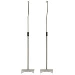 Vidaxl supports de haut - parleur universel argenté 2 pcs Vidaxl supports de haut - parleur universel argenté 2 pcs