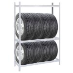Vidaxl support pour pneus 795 kg acier Vidaxl support pour pneus 795 kg acier