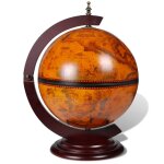 Vidaxl support de vin sous forme de globe bois d'eucalyptus Vidaxl support de vin sous forme de globe bois d'eucalyptus