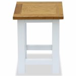 Vidaxl table d'appoint 27 x 24 x 37 cm bois de chêne massif Vidaxl table d'appoint 27 x 24 x 37 cm bois de chêne massif